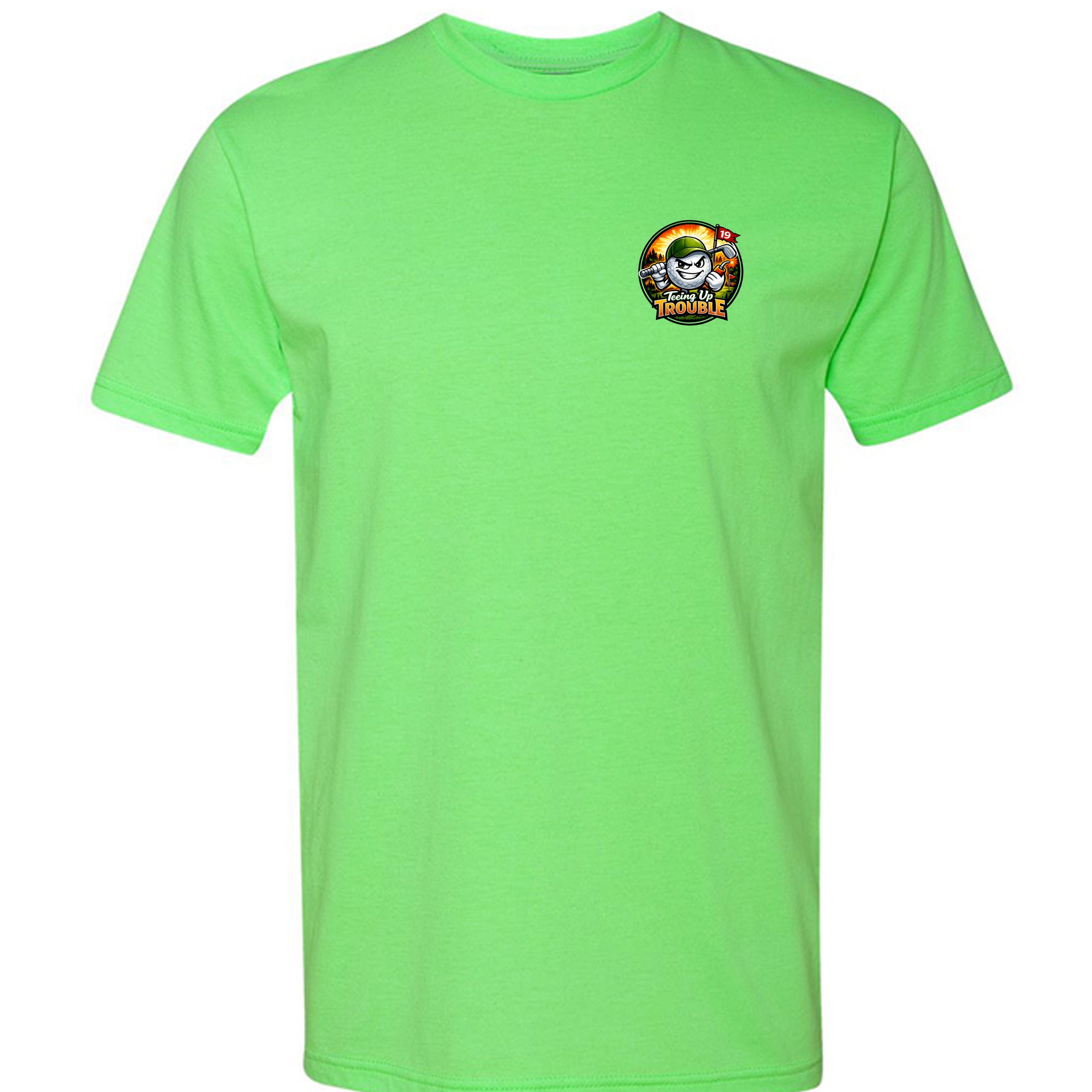 Neon Heather Green - N6210 - FRONT